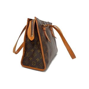 Louis Vuitton Popincourt Bag Shoulder Brown Leather Monogram